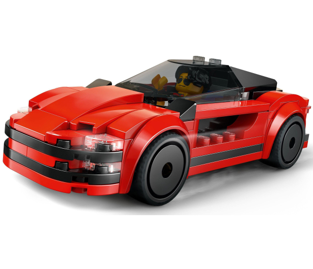LEGO City 60448 Czerwony samochód sportowy - 1284112 - zdjęcie 4